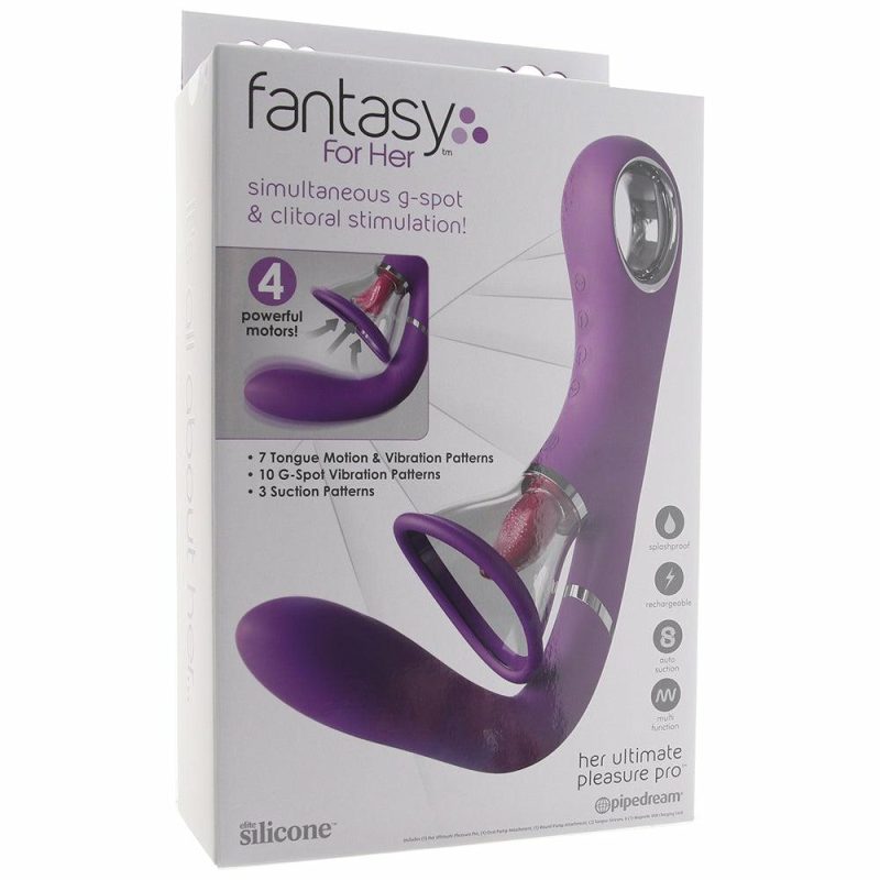 Vibrators | Fantasy For Her Ultimate Pleasure Pro Stimulator Vibrators Pipedream