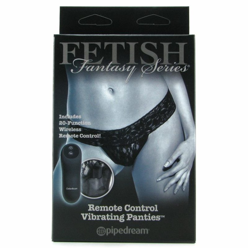 Vibrators | Fetish Fantasy Ltd Remote Panties In Black Lingerie Black