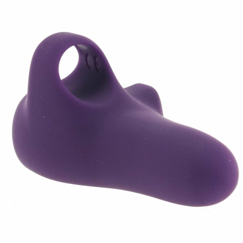 Vibrators | Fini Rechargeable Bullet Finger Vibe In Purple Vibrators Purple