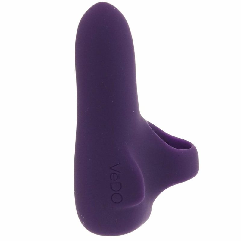 Vibrators | Fini Rechargeable Bullet Finger Vibe In Purple Vibrators Purple