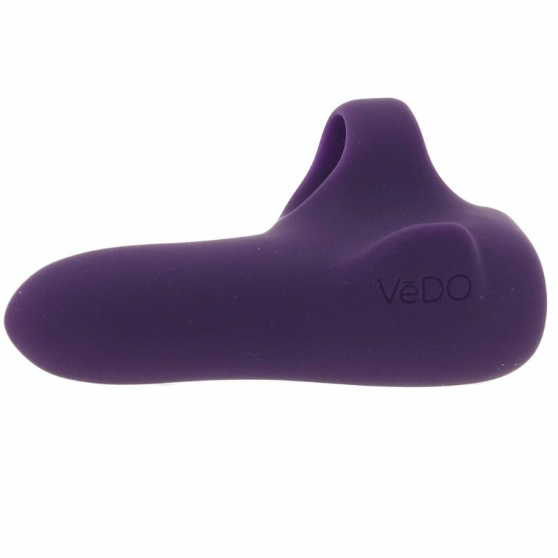 Vibrators | Fini Rechargeable Bullet Finger Vibe In Purple Vibrators Purple