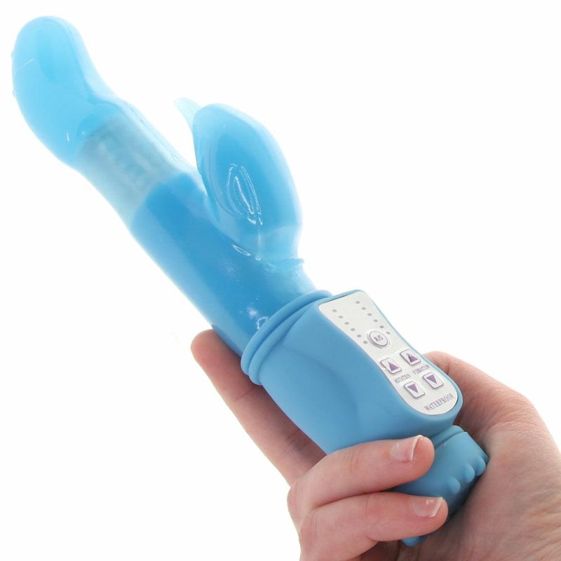 Vibrators | Firefly Jessica Glow In The Dark Rabbit Vibe In Blue Vibrators Blue