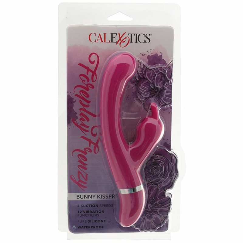 Vibrators | Foreplay Frenzy Bunny Kisses Suction Rabbit Vibe Vibrators CalExotics