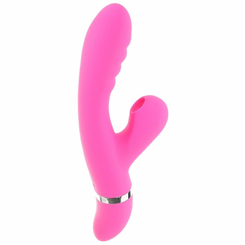 Vibrators | Foreplay Frenzy Pucker Suction Rabbit Vibe Vibrators CalExotics