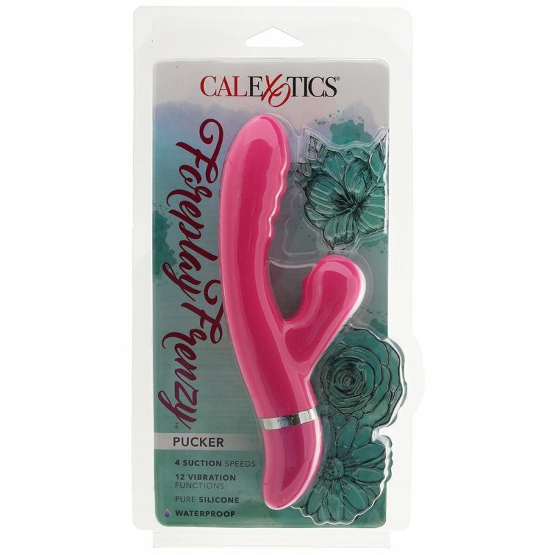 Vibrators | Foreplay Frenzy Pucker Suction Rabbit Vibe Vibrators CalExotics