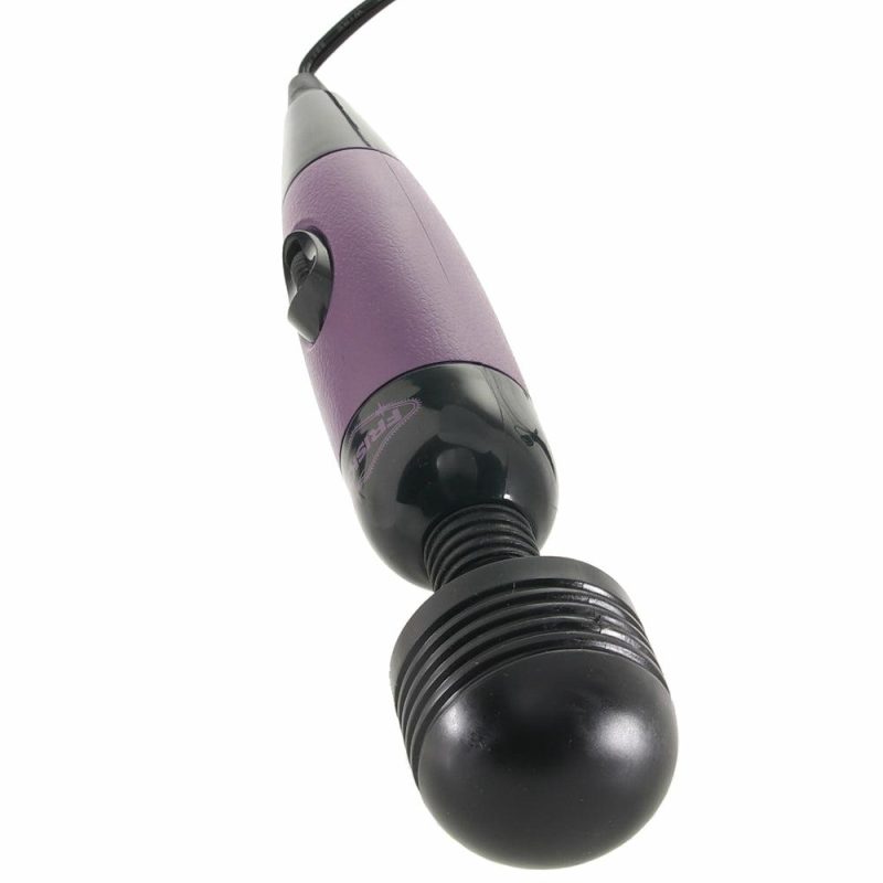 Vibrators | Frisky Playful Pleasure Wand Vibrators Black, Purple