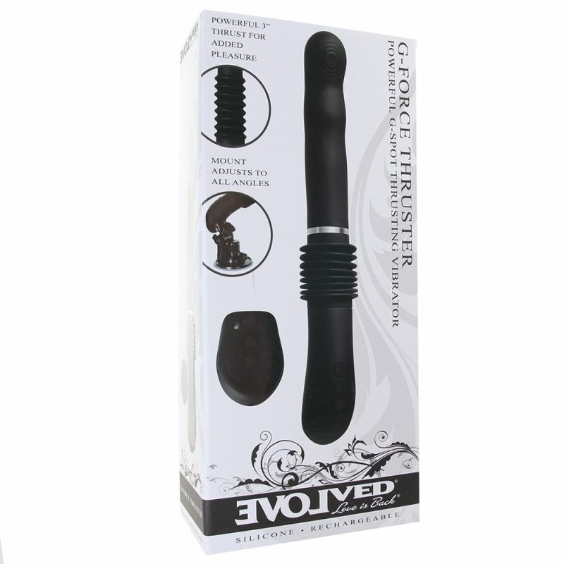 Vibrators | G-Force Thruster Vibe Vibrators Black