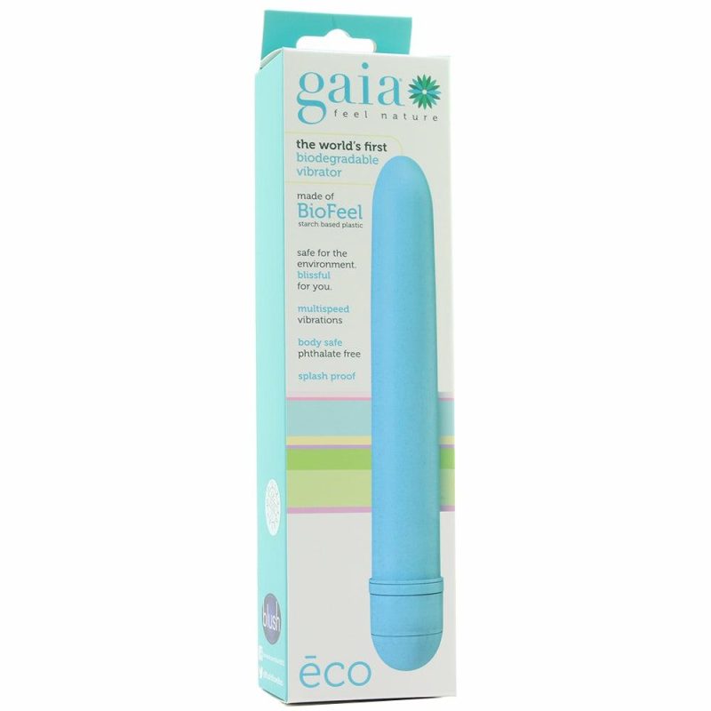 Vibrators | Gaia Biofeel Biodegradable Vibe In Aqua Vibrators Blush