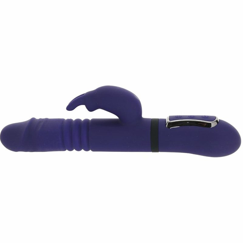 Vibrators | Gender X All In One Thrusting Rotating Rabbit Vibe Vibrators Blue