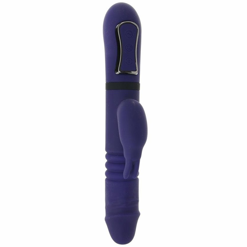 Vibrators | Gender X All In One Thrusting Rotating Rabbit Vibe Vibrators Blue