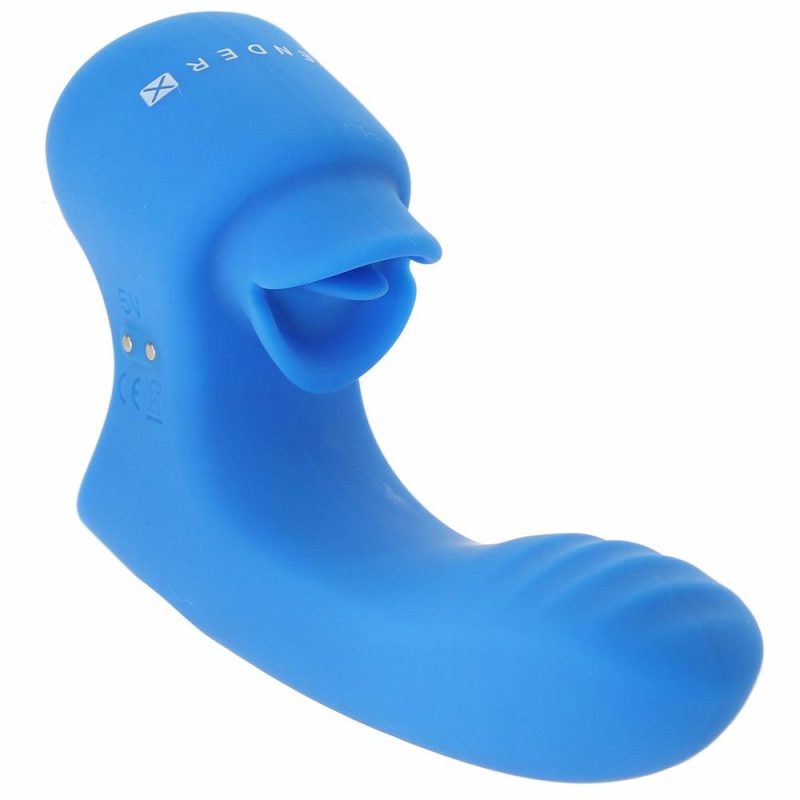 Vibrators | Gender X Flick It Finger Vibe Vibrators Blue