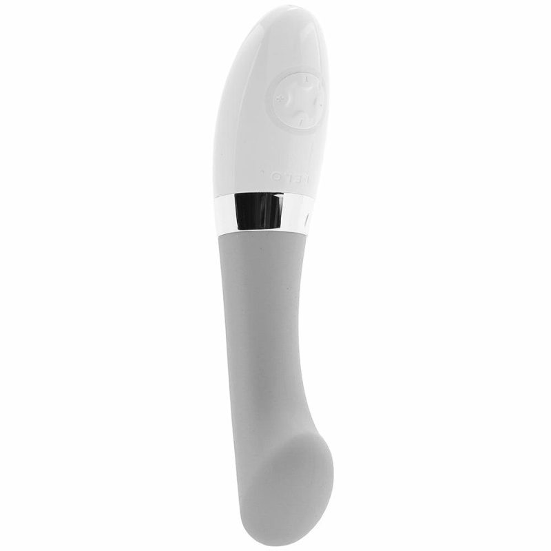 Vibrators | Gigi 2 G-Spot Massager In Cool Gray Vibrators Gray