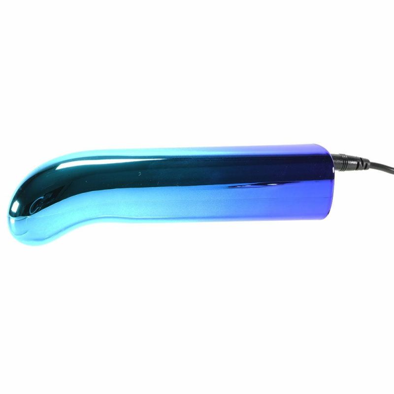 Vibrators | Glam Fierce Power Rechargeable G-Vibe In Blue Vibrators Blue