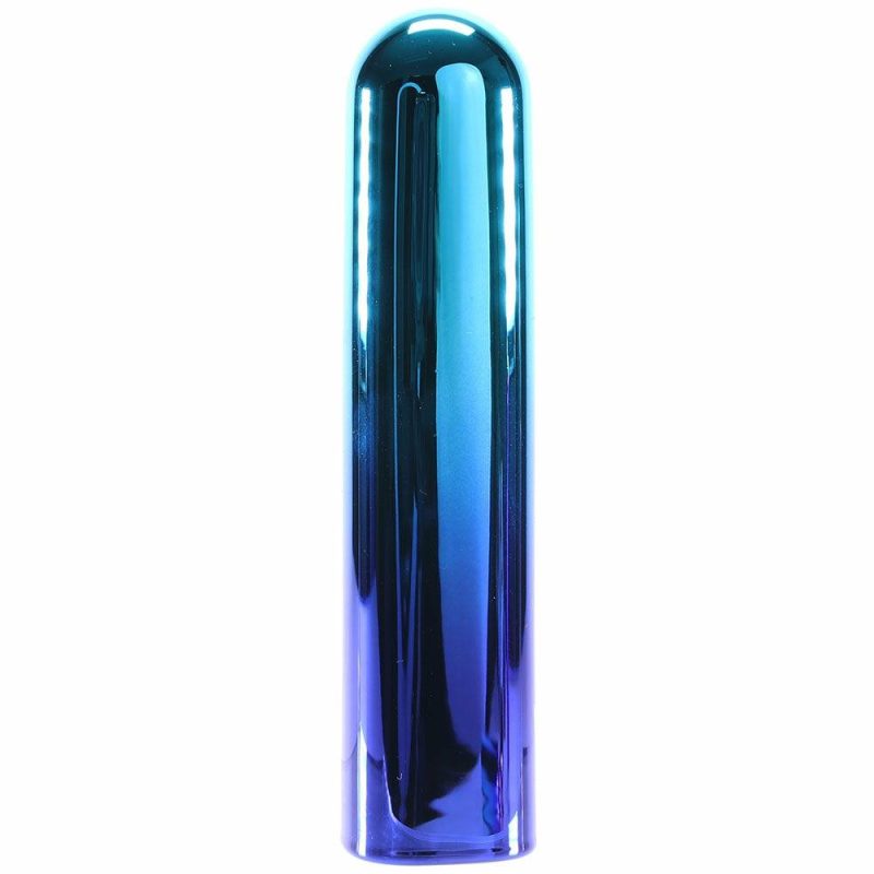 Vibrators | Glam Fierce Power Rechargeable Vibe In Blue Vibrators Blue