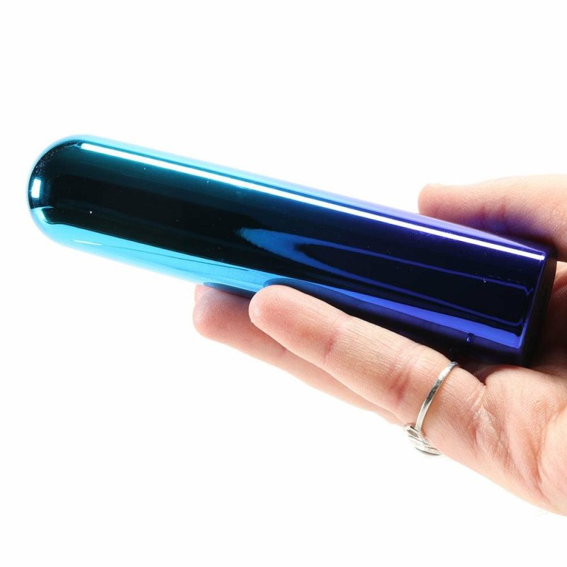 Vibrators | Glam Fierce Power Rechargeable Vibe In Blue Vibrators Blue