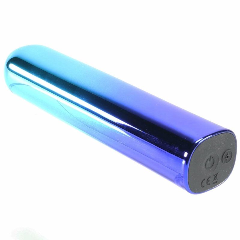 Vibrators | Glam Fierce Power Rechargeable Vibe In Blue Vibrators Blue