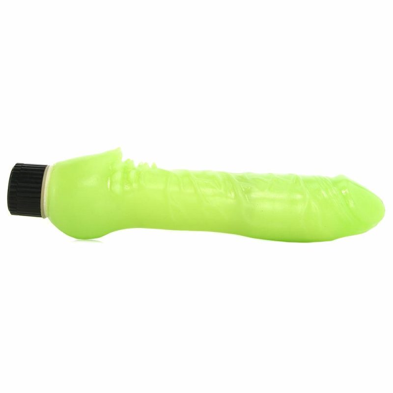 Vibrators | Glow-In-The-Dark Jelly Penis Vibe Vibrators CalExotics