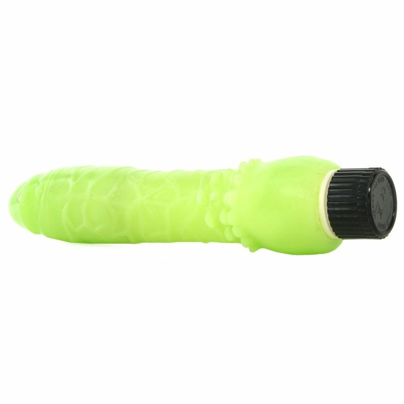 Vibrators | Glow-In-The-Dark Jelly Penis Vibe Vibrators CalExotics