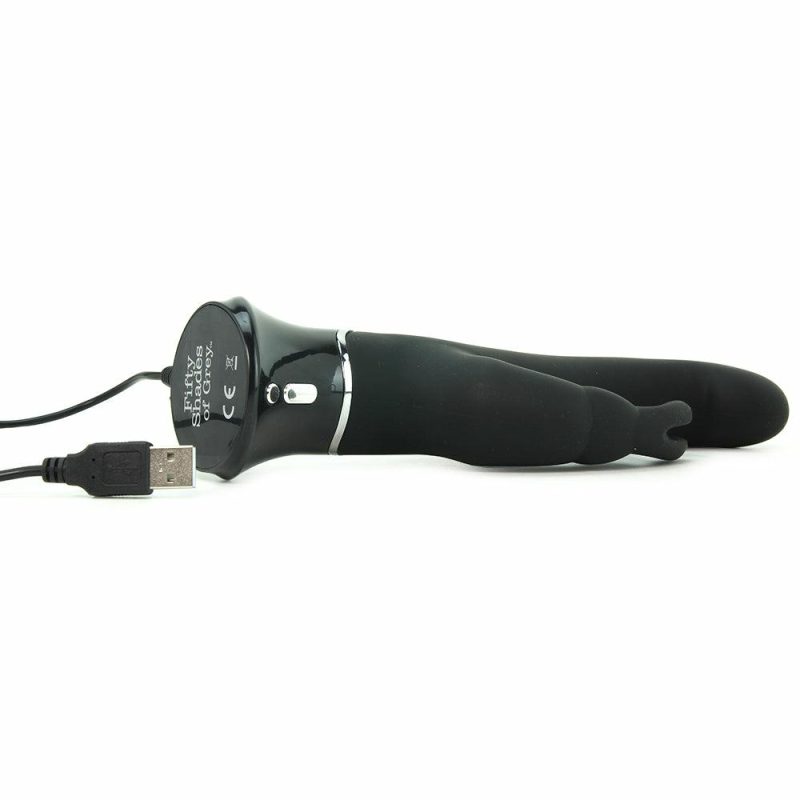 Vibrators | Greedy Girl Rechargeable G-Spot Rabbit Vibe Vibrators Black