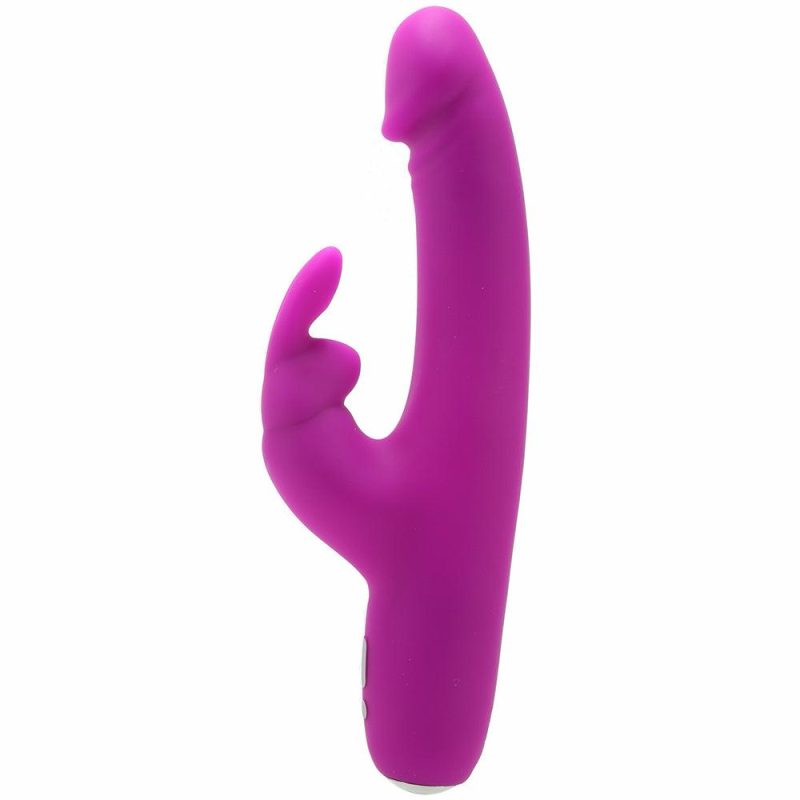 Vibrators | Happy Rabbit Slim Realistic Vibe In Purple Vibrators LoveHoney