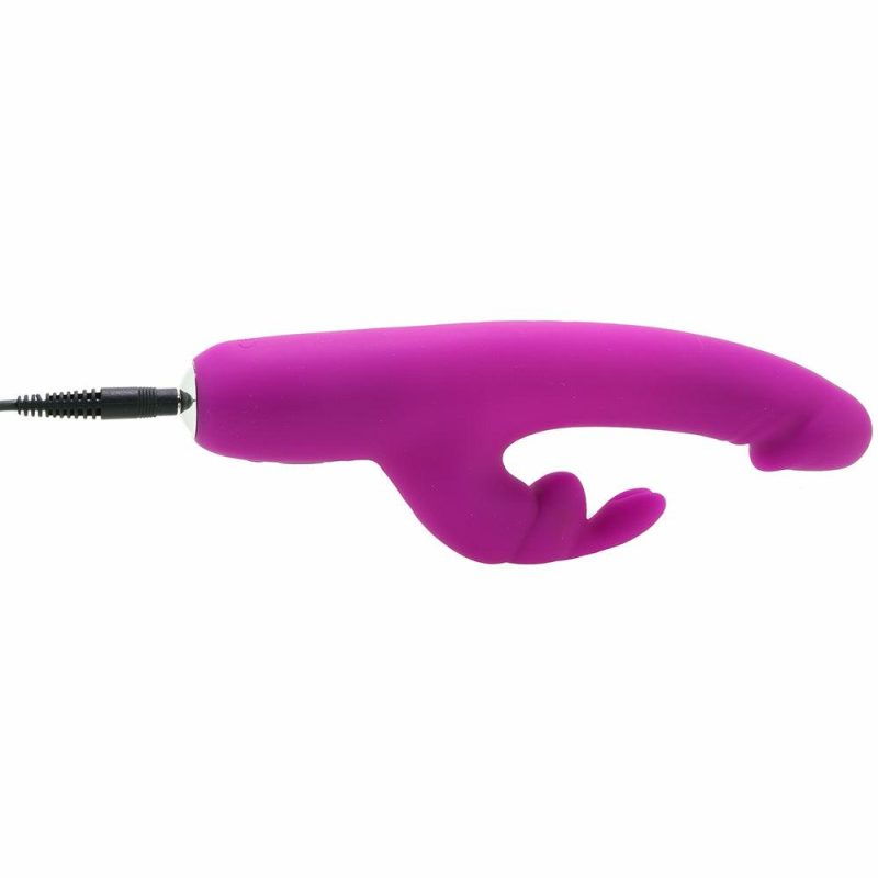 Vibrators | Happy Rabbit Slim Realistic Vibe In Purple Vibrators LoveHoney