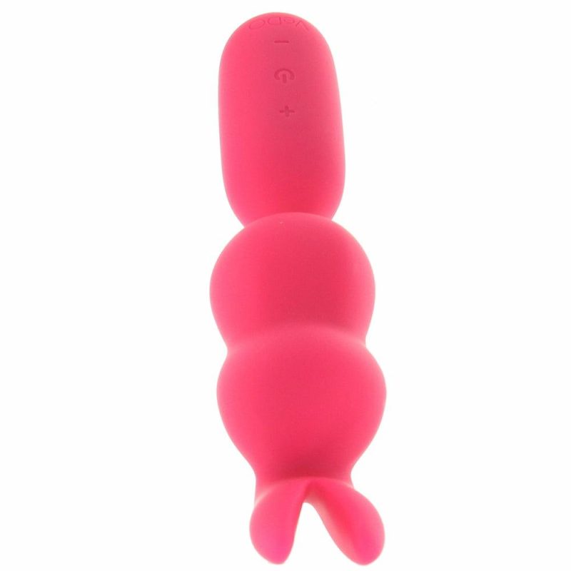 Vibrators | Hopper Bunny Mini Wand In Pink Vibrators Pink