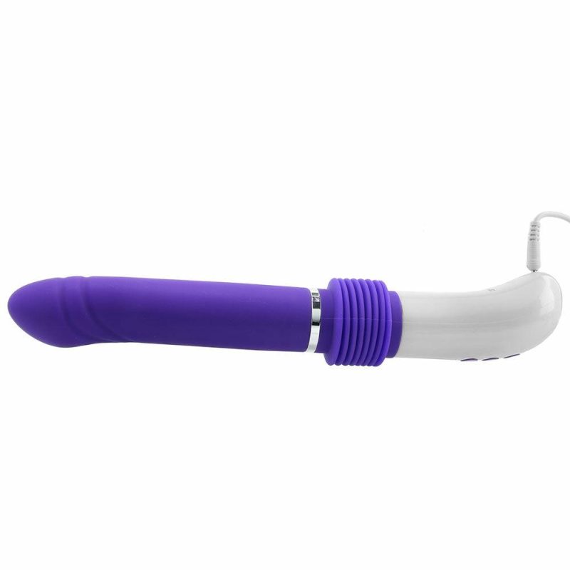 Vibrators | Infinite Thrusting Sex Machine In Purple Vibrators Evolved Novelties