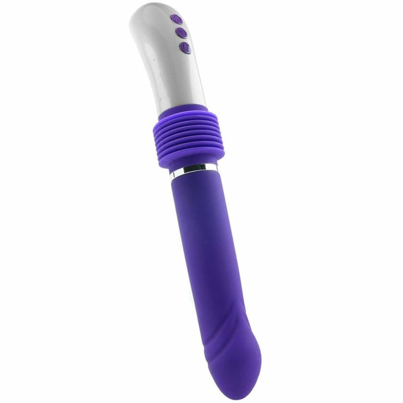 Vibrators | Infinite Thrusting Sex Machine In Purple Vibrators Evolved Novelties