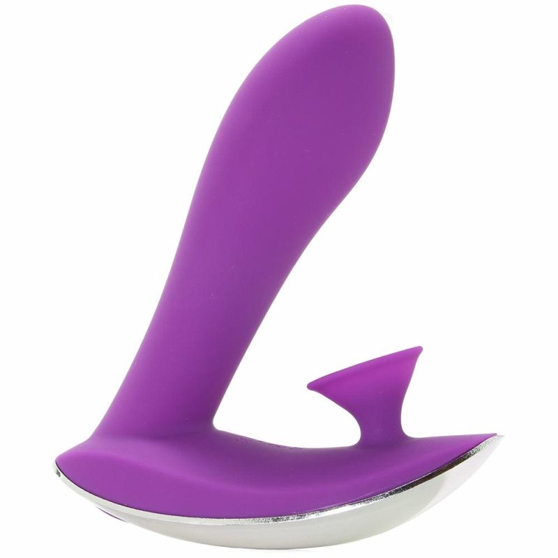 Vibrators | Infinitt Suction Massager Three Vibe In Purple Vibrators Nasstoys