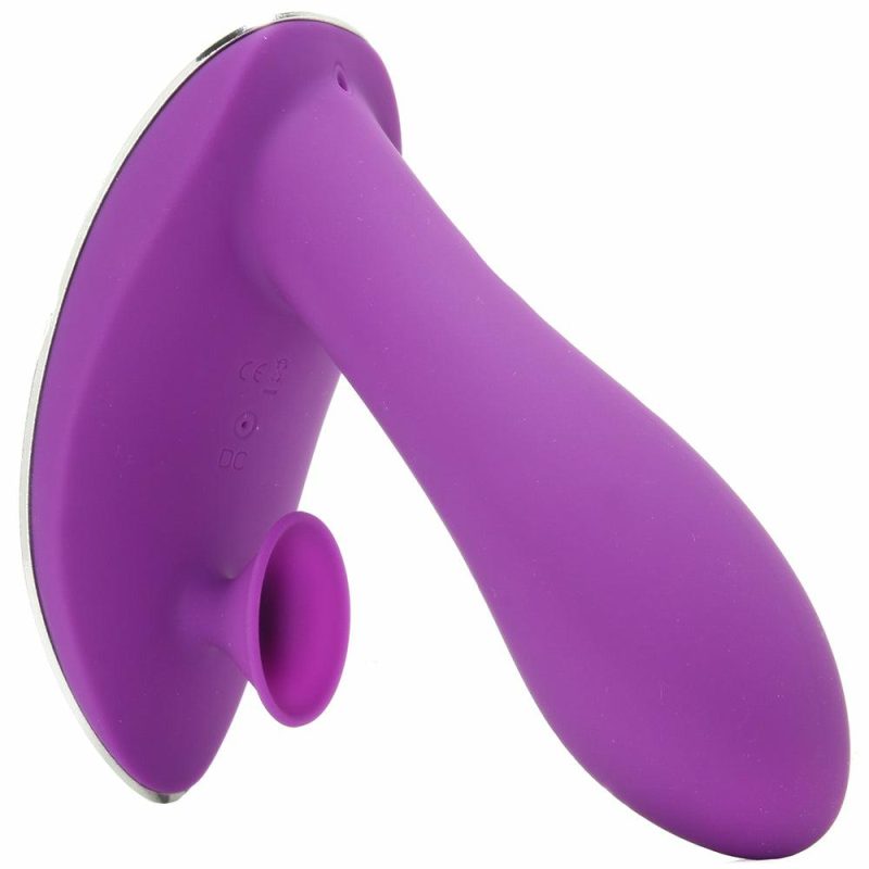 Vibrators | Infinitt Suction Massager Three Vibe In Purple Vibrators Nasstoys