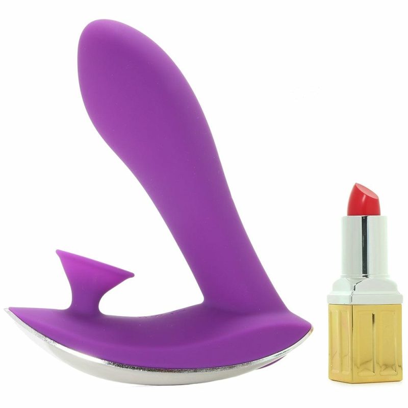 Vibrators | Infinitt Suction Massager Three Vibe In Purple Vibrators Nasstoys