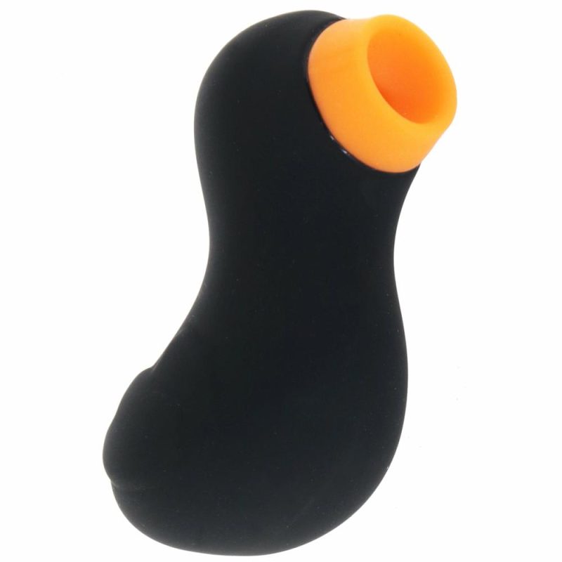 Vibrators | Inmi Shegasm Sucky Ducky Clitoral Stimulator In Black Vibrators Black, Orange