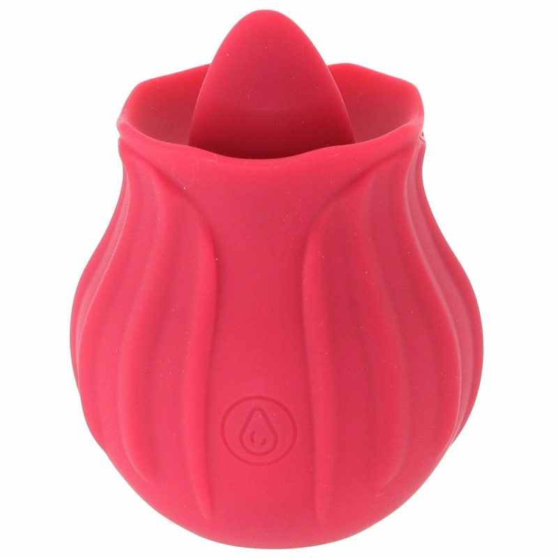 Vibrators | Inmi Wild Violet Licking Clitoral Stimulator In Red Vibrators Red