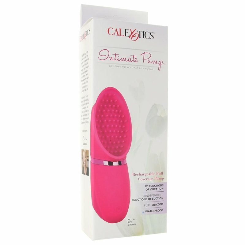 Vibrators | Intimate Full Coverage Clitoral Pump In Pink Vibrators CalExotics