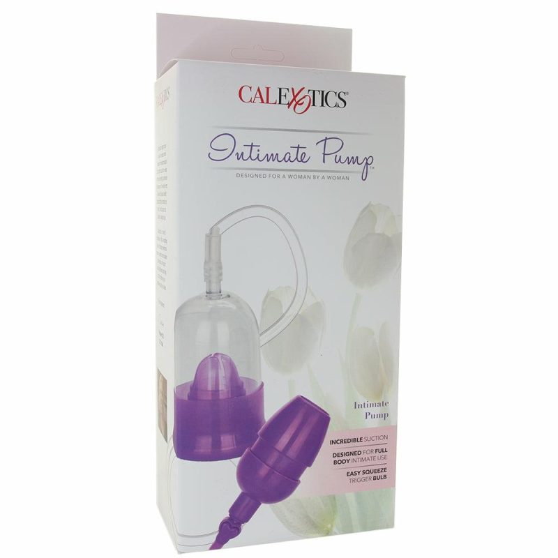 Vibrators | Intimate Pump In Purple Vibrators CalExotics