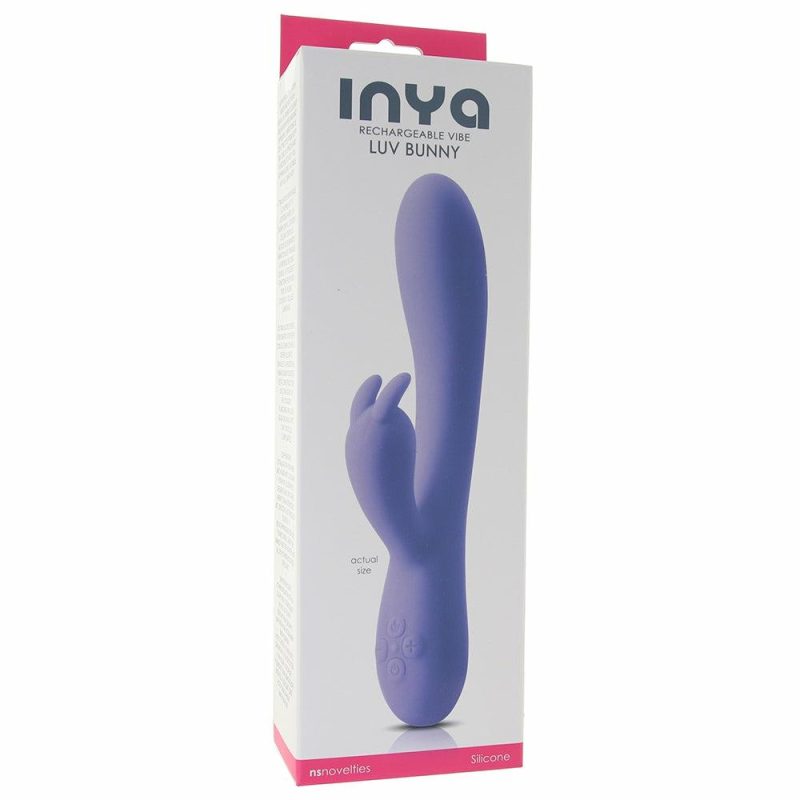 Vibrators | Inya Luv Bunny Rabbit Vibe In Purple Vibrators ns novelties