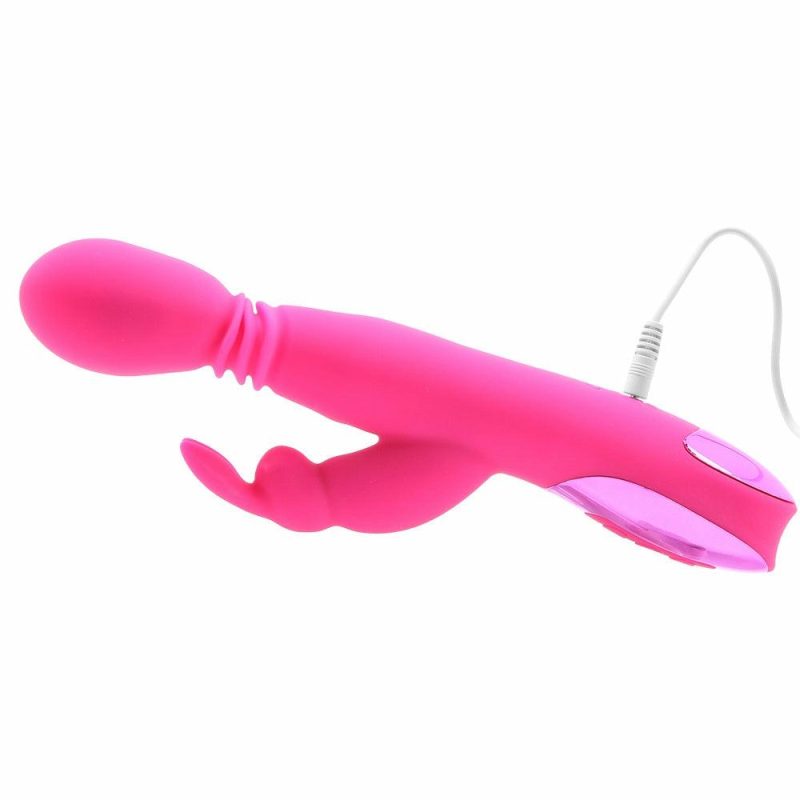 Vibrators | Inya Revolve Thrusting Rotating Rabbit Vibe In Pink Vibrators ns novelties