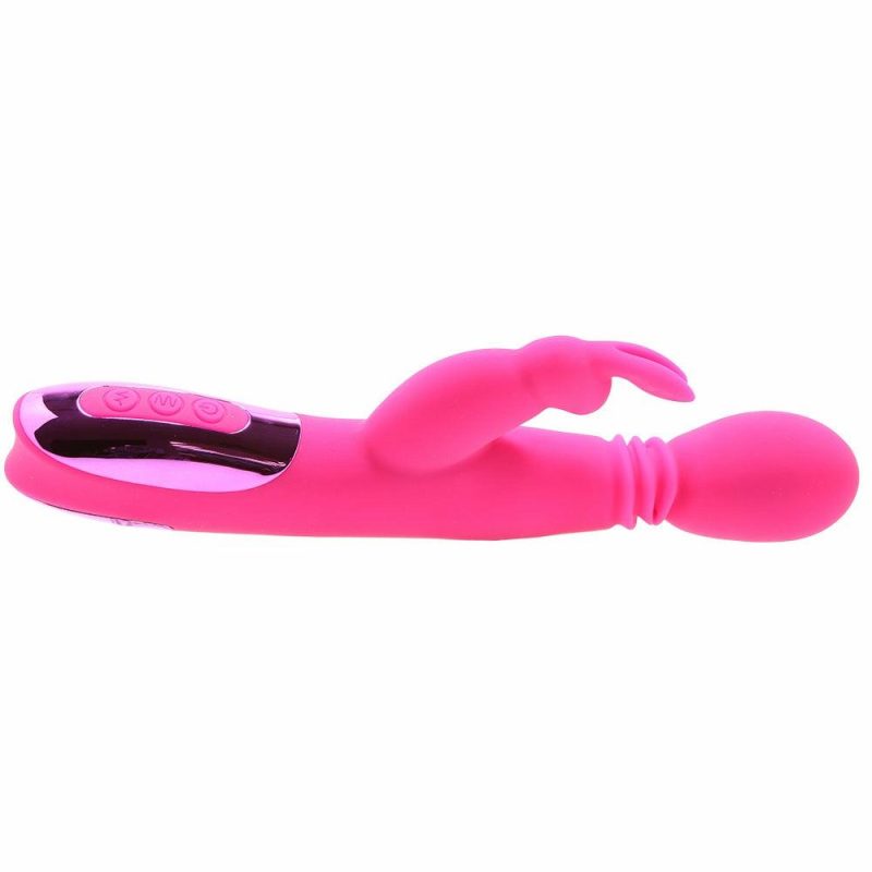 Vibrators | Inya Revolve Thrusting Rotating Rabbit Vibe In Pink Vibrators ns novelties