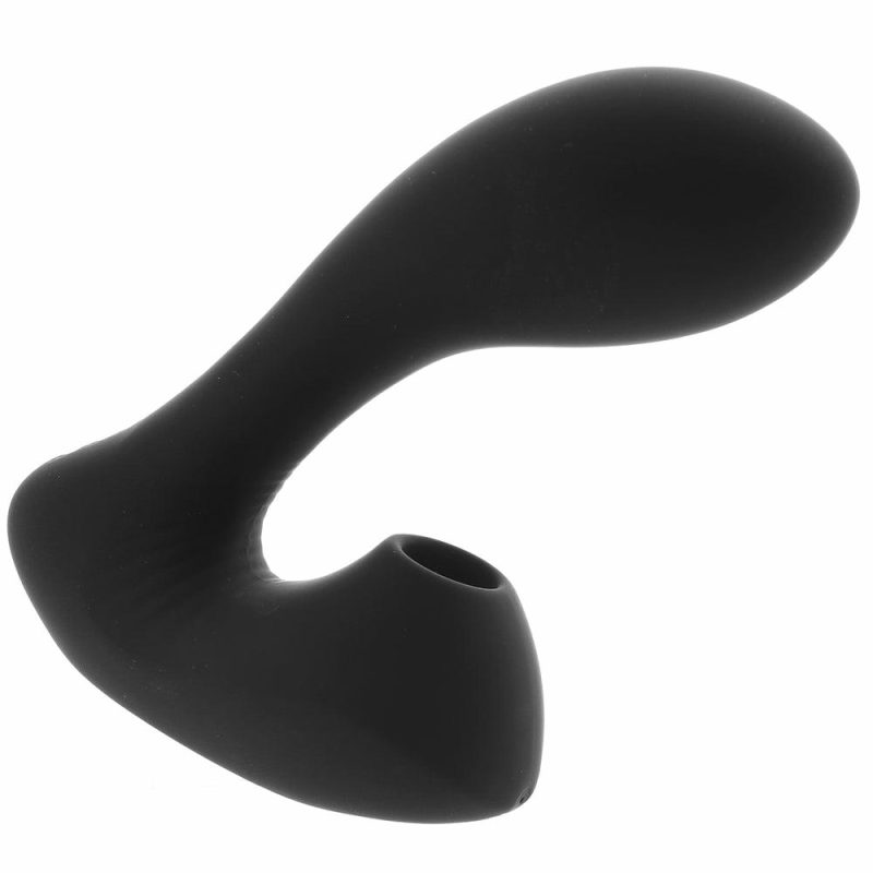 Vibrators | Inya Sonnet G-Spot Vibe With Suction In Black Vibrators Black