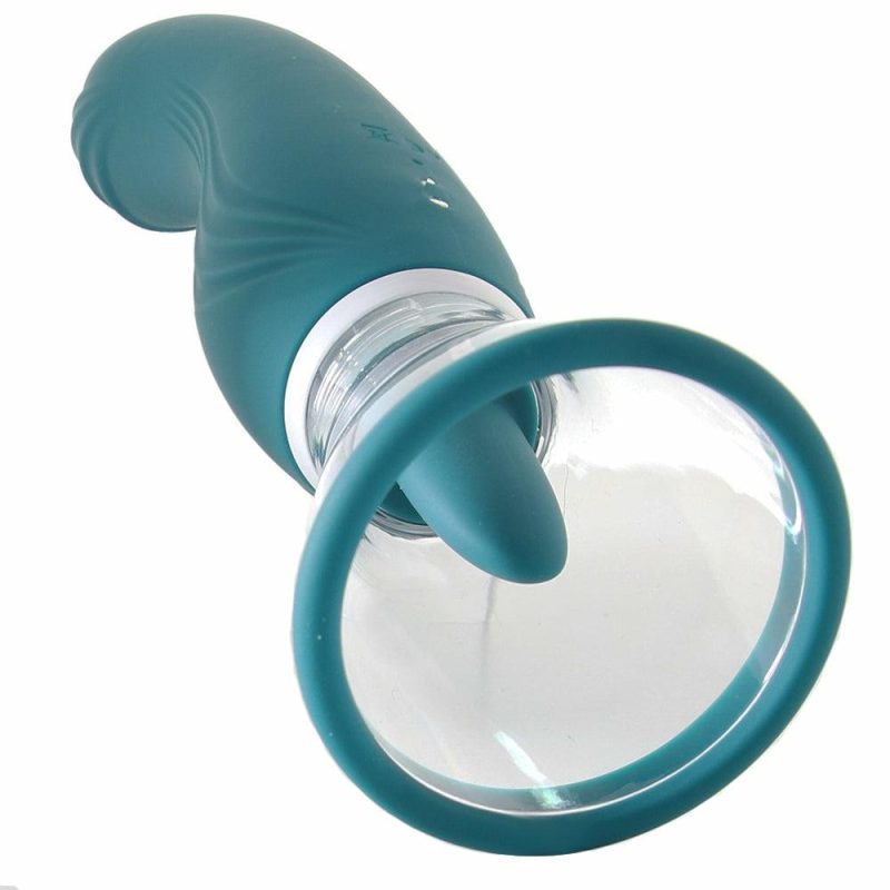 Vibrators | Inya Triple Delight Licking Suction Vibe In Dark Teal Vibrators ns novelties