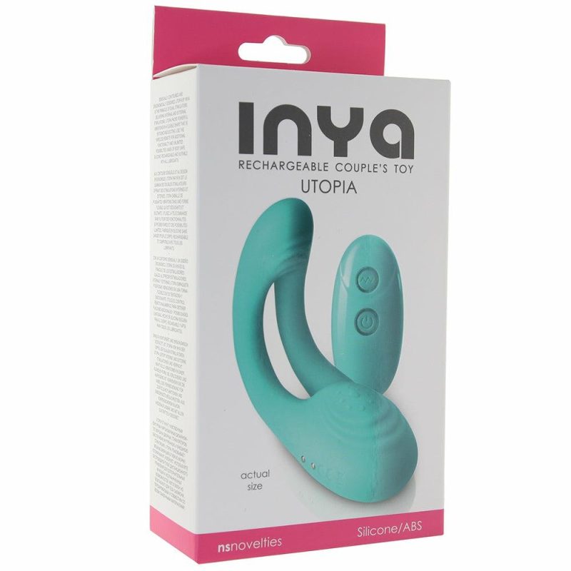 Vibrators | Inya Utopia Couple’s Vibe In Teal Vibrators ns novelties