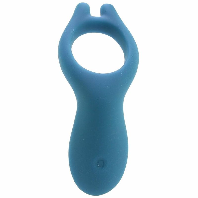 Vibrators | Iring Vibrating Silicone Cock Ring In Marine Blue Vibrators Doc Johnson