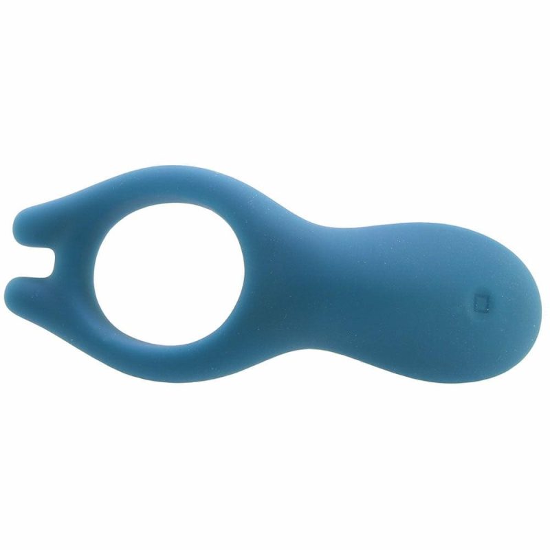 Vibrators | Iring Vibrating Silicone Cock Ring In Marine Blue Vibrators Doc Johnson