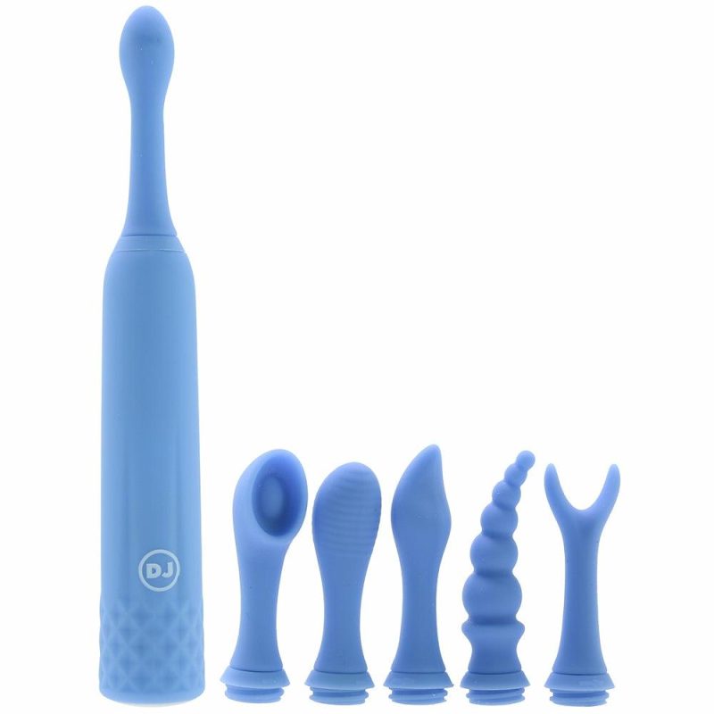 Vibrators | Ivibe Select Iquiver 7 Piece Set In Periwinkle Blue Vibrators Blue