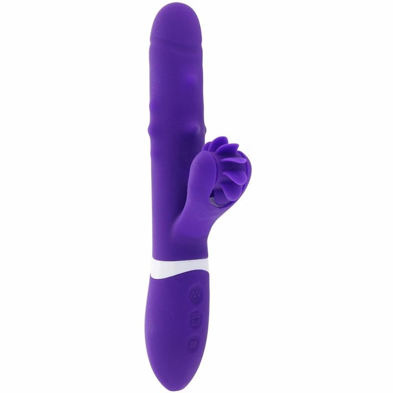 Vibrators | Ivibe Select Iroll Rabbit Vibe In Purple Vibrators Doc Johnson