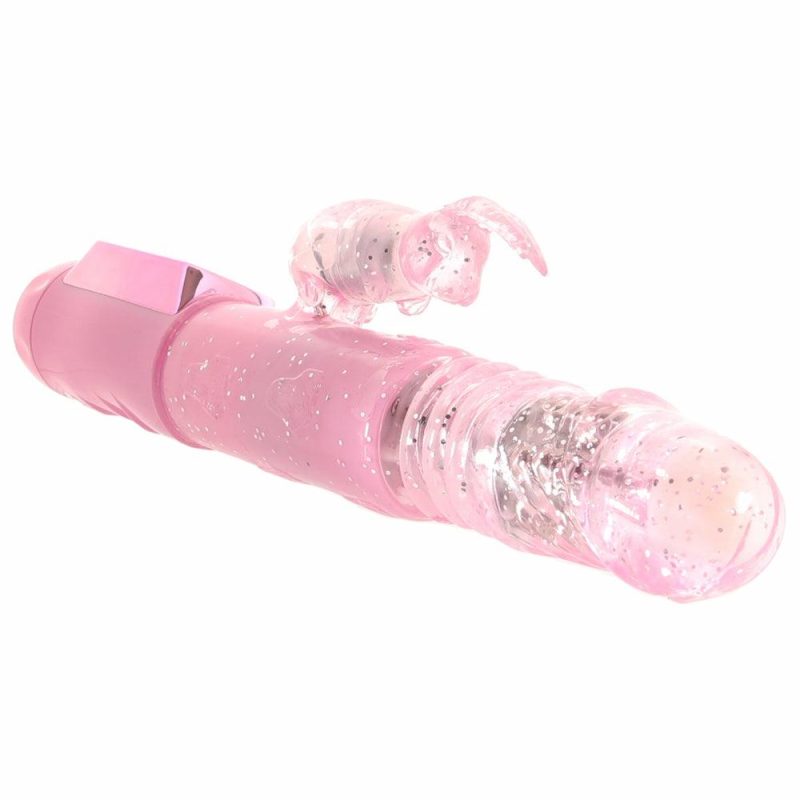 Vibrators | Jack Rabbit Petite Thrusting Vibe In Pink Vibrators CalExotics