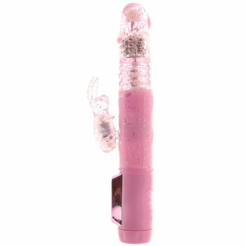 Vibrators | Jack Rabbit Petite Thrusting Vibe In Pink Vibrators CalExotics