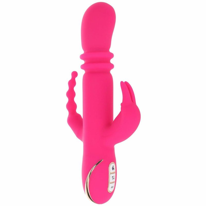 Vibrators | Jack Rabbit Signature Triple Fantasy Rabbit Vibrators CalExotics