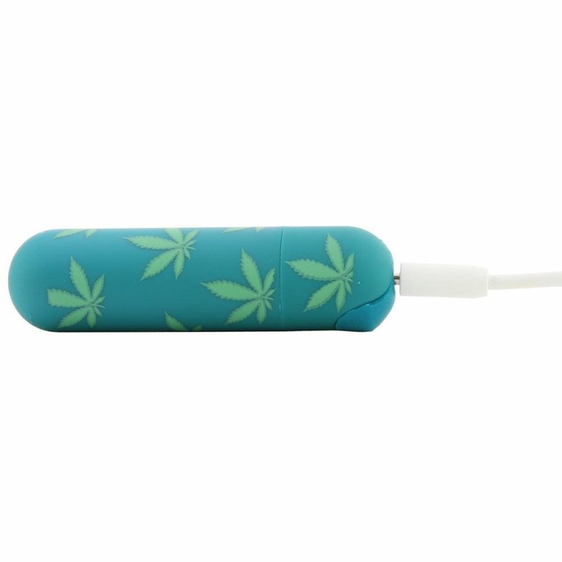 Vibrators | Jessi 420 Rechargeable Mini Bullet Vibe In Green Vibrators Green