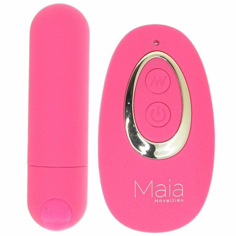 Vibrators | Jessi Remote Mini Bullet Vibe In Pink Vibrators Maia